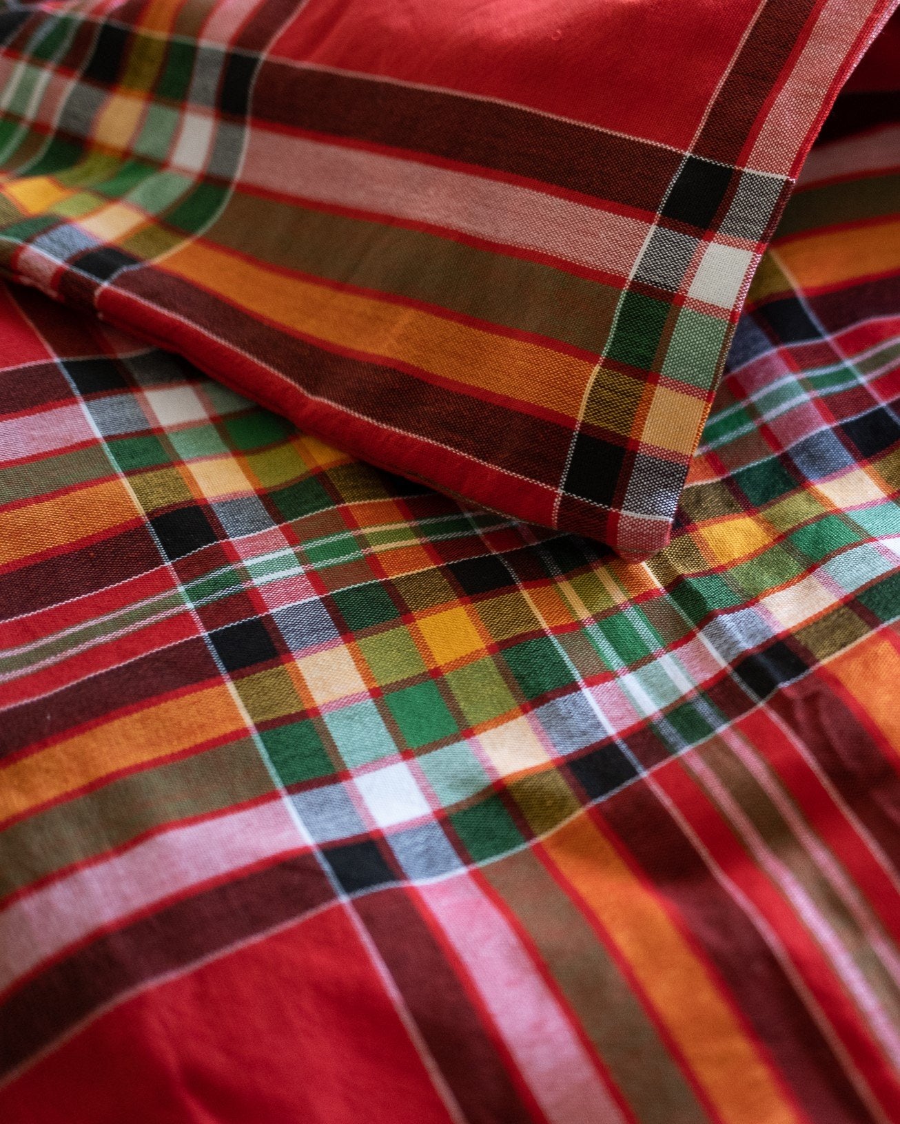 Handwoven Tboli Malong - Red | Narra Studio