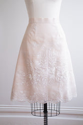 Heirloom Rose Skirt – Cream (Made to Order) | Narra Studio