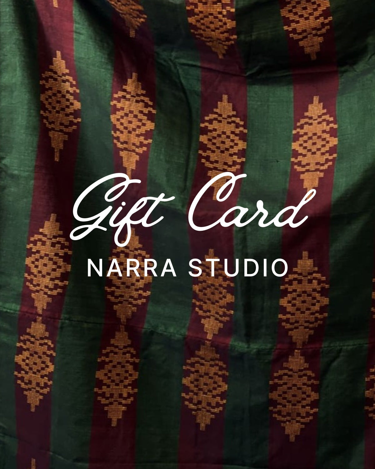 Gift Card | Filipino jewelry | Narra Studio