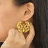 Oversized Felicia Creolla Earrings | Filipino earrings | Narra Studio