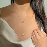 Padumna Pearl Tamburin Necklace | Narra Studio