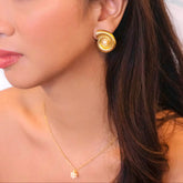 Palau Stud Earrings | Filipino earrings | Narra Studio