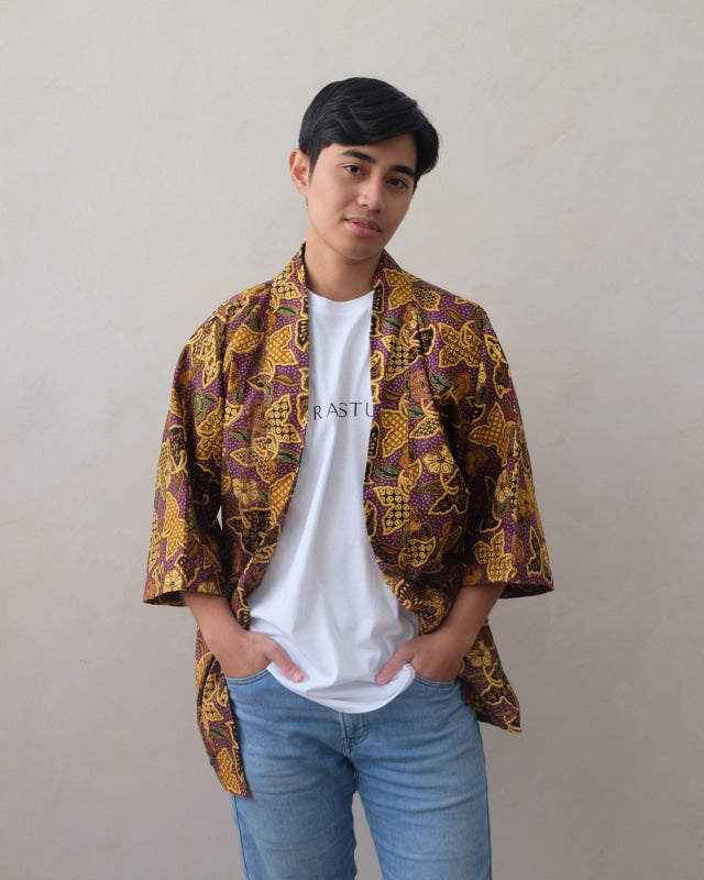 Batik Butterfly Jacket Unisex Jacket