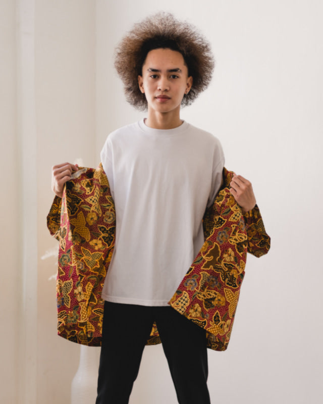 Batik Butterfly Jacket Unisex Jacket