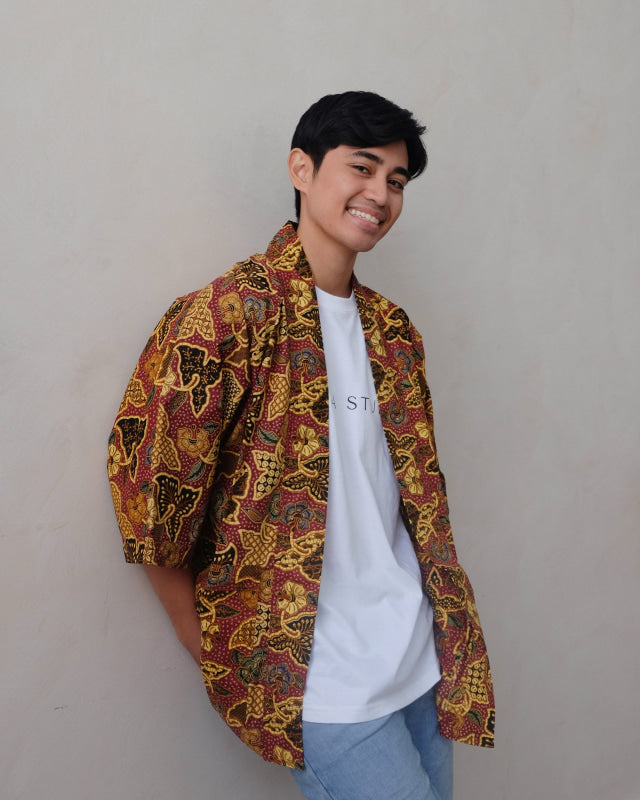 Batik Butterfly Jacket Unisex Jacket