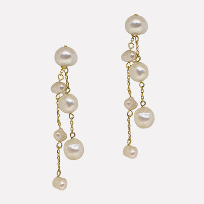 Modern Filipiniana-Guijo Two-Way Earrings - Narra Studio-available in NYC USA