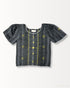 Handwoven Gray Kamisa Blouse (New Inventory - Draft) Women’s Blouse