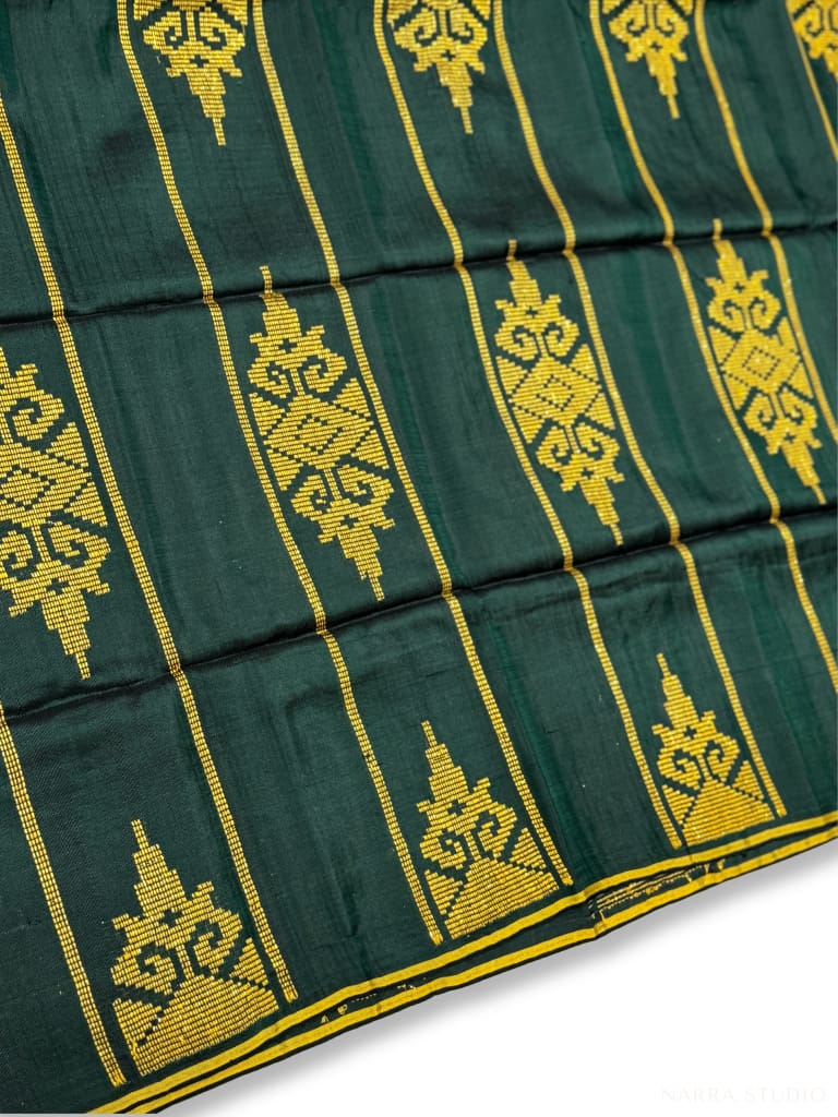 Handwoven Green Malong Malong