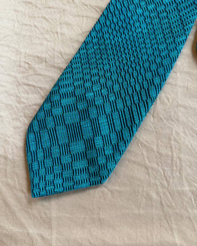 Handwoven Kusukus Necktie - Celadon Necktie