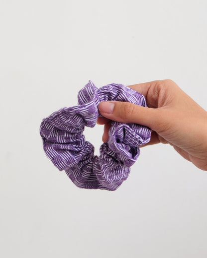 Handwoven Ube Binakol Scrunchie (Pre-Order)