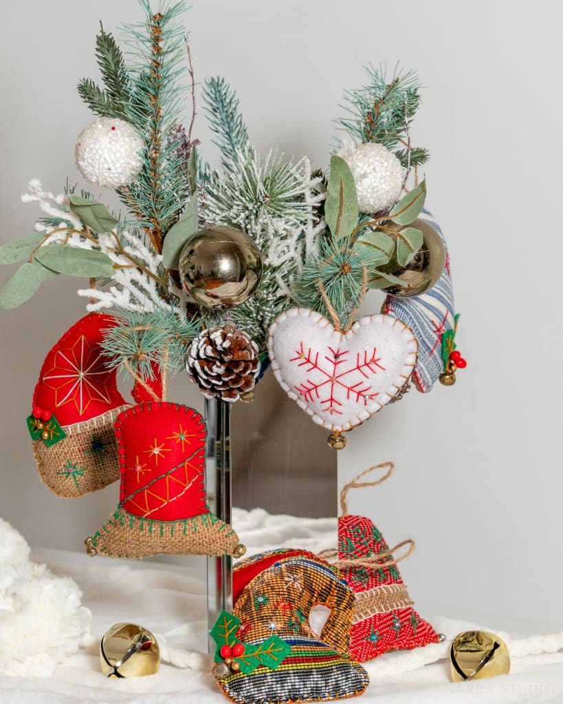 Handwoven Ornaments Narra Studio