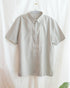Casual Barong - Dove Gray | Filipino jewelry | Narra Studio