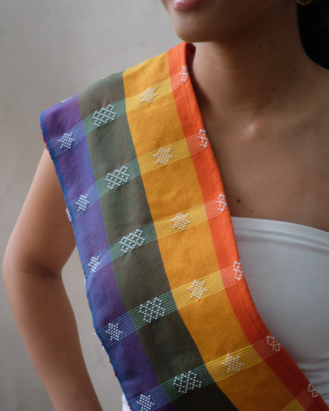 Multicolored Shoulder Sash Unisex