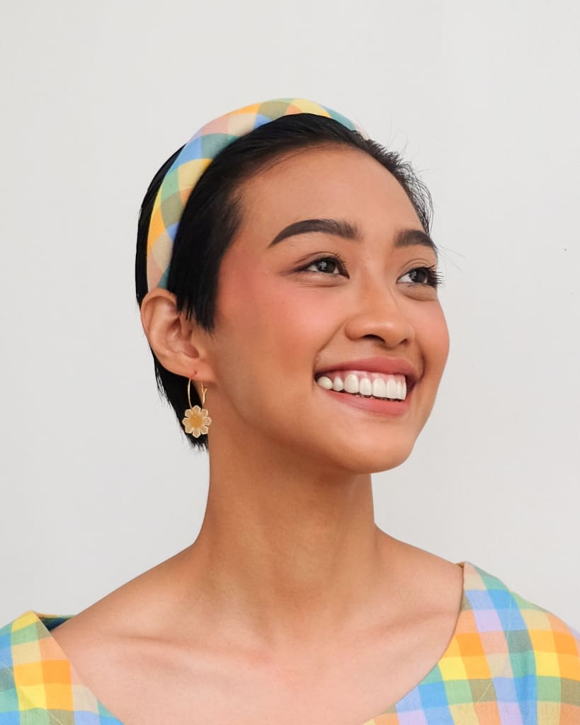 Multicolor Patadyong Headband Hair Accessory