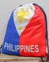 Philippine Flag Drawstring Bag Unisex Bag
