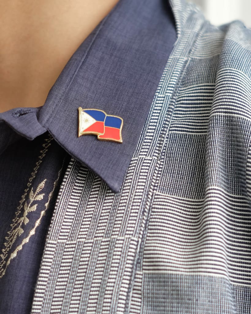 Philippine Flag Enamel Pin Pins