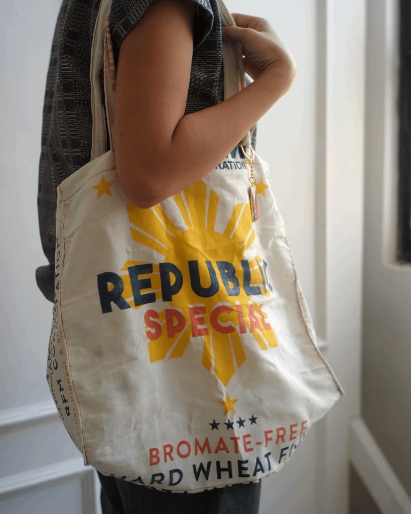 Philippine Republic Upcycled Tote Unisex Bag