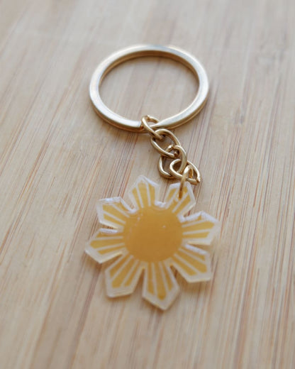 Philippine Sun Translucent Handmade Keychain Small Goods