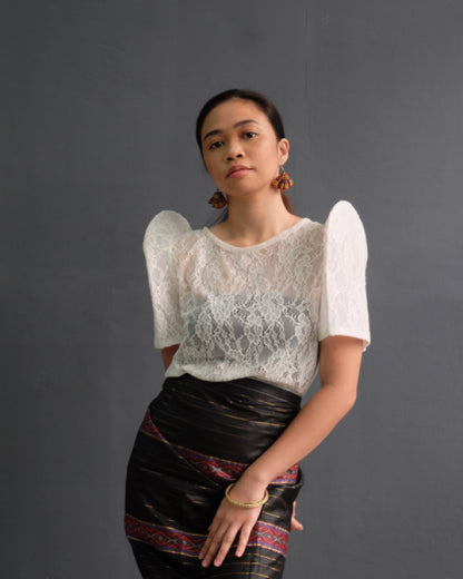 Silky Malong - Black malong