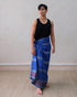 Silky Malong - Cobalt Blue Malong