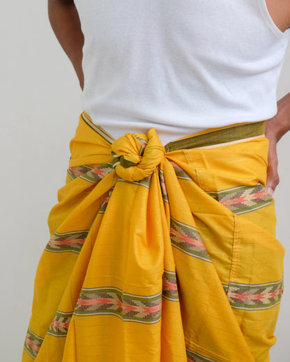 Yellow Silky Malong Malong