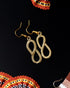 Tboli Hand-Cast Brass - Snake Earrings Womens Earrings