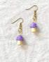 Ube Ice Cream Handmade Earrings Womens Earrings