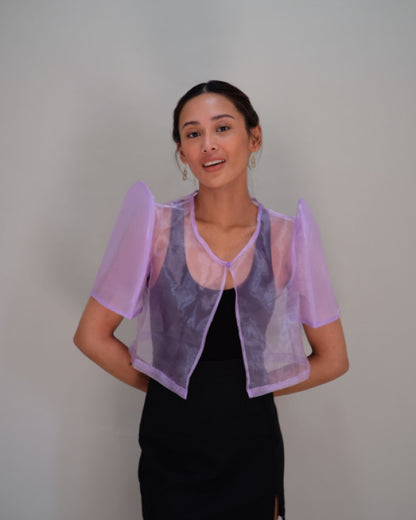 Ube Sheer Bolero Women’s Blouse