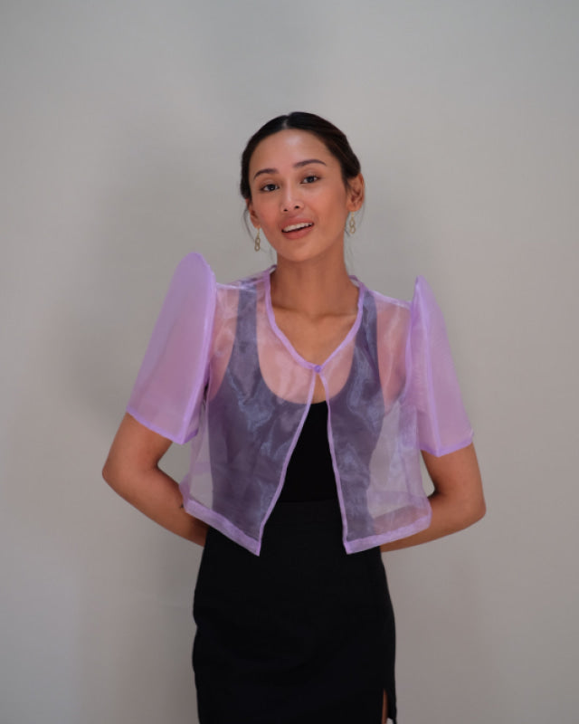 Ube Sheer Bolero Women’s Blouse