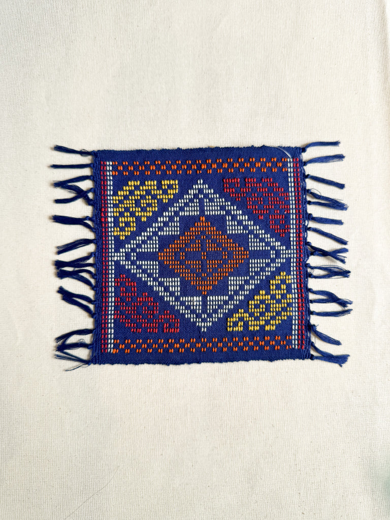 Yakan Handwoven Cloth - Blue Coaster